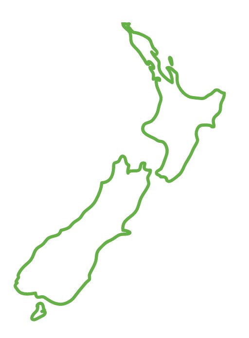 Catch area for New Zealand swordfish